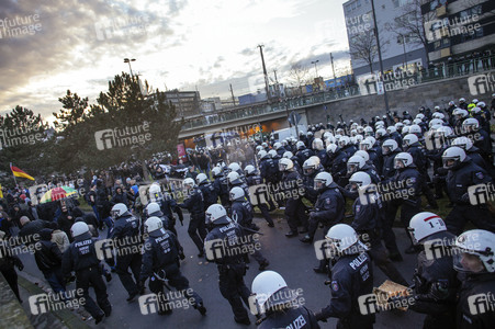 Pegida Demo in Köln