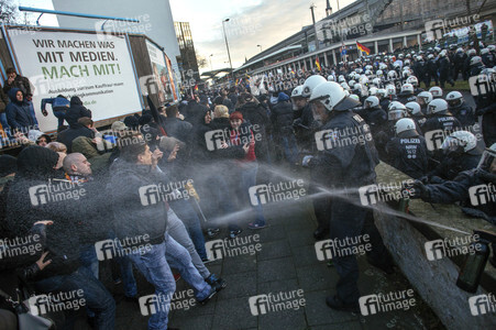 Pegida Demo in Köln