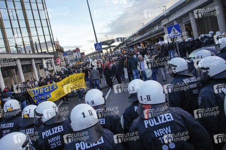 Pegida Demo in Köln