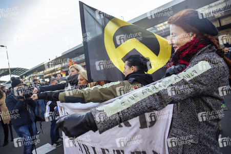 Pegida Demo in Köln