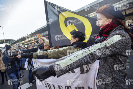 Pegida Demo in Köln