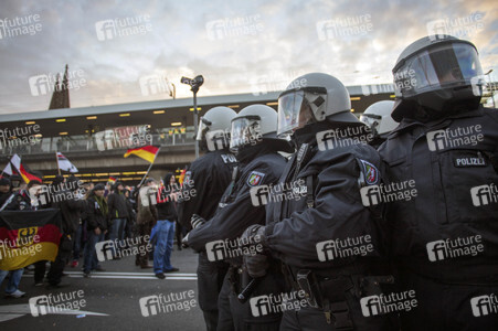 Pegida Demo in Köln