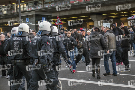 Pegida Demo in Köln