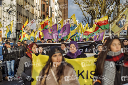 Kurden-Demo in Köln