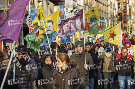Kurden-Demo in Köln