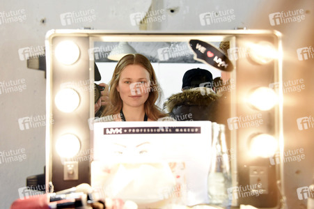 Marcel Ostertag Fashion Show auf der Mercedes-Benz Fashion Week Autumn/Winter 2016 in Berlin