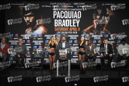 Manny Pacquiao vs Timothy Bradley Pressekonferenz in New York