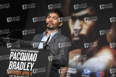 Manny Pacquiao vs Timothy Bradley Pressekonferenz in New York