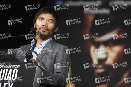 Manny Pacquiao vs Timothy Bradley Pressekonferenz in New York