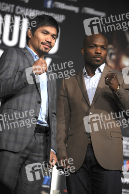 Manny Pacquiao vs Timothy Bradley Pressekonferenz in New York