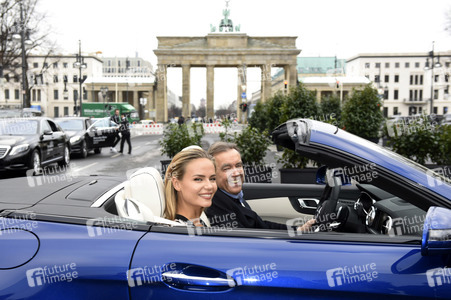 Xavi Reyes presented by Mercedes-Benz & Elle Fashion Show auf der Mercedes-Benz Fashion Week Autumn/Winter 2016 in Berlin