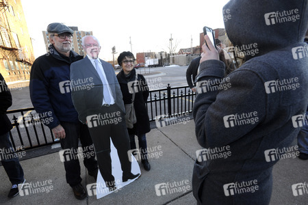 Bernie Sanders sprich in Davenport