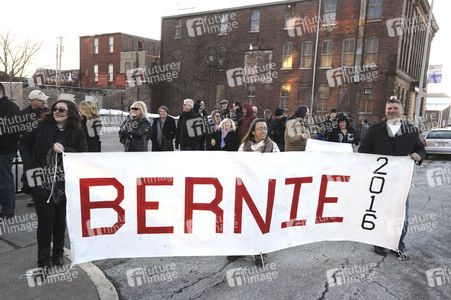 Bernie Sanders sprich in Davenport