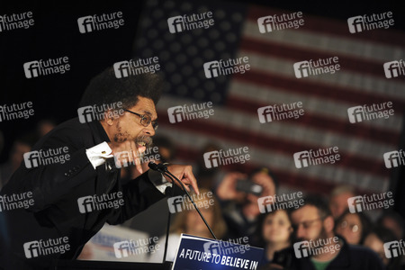 Bernie Sanders sprich in Davenport
