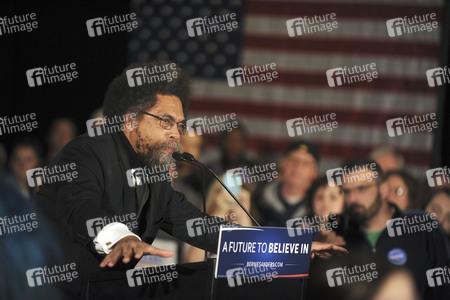 Bernie Sanders sprich in Davenport