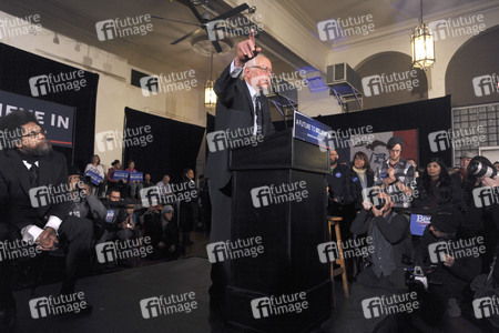 Bernie Sanders sprich in Davenport