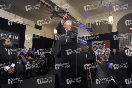 Bernie Sanders sprich in Davenport
