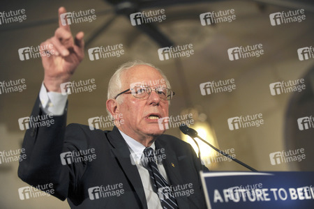 Bernie Sanders sprich in Davenport
