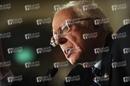 Bernie Sanders sprich in Davenport