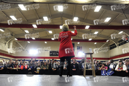 Wahlkampfrede von Hillary Clinton in Cedar Rapids