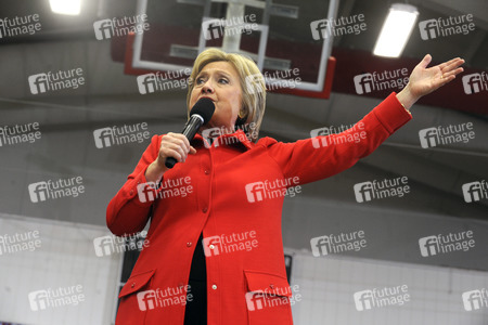 Wahlkampfrede von Hillary Clinton in Cedar Rapids
