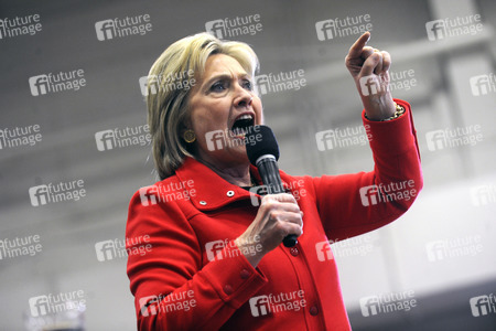 Wahlkampfrede von Hillary Clinton in Cedar Rapids
