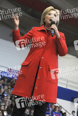 Wahlkampfrede von Hillary Clinton in Cedar Rapids