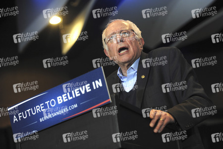Wahlkampfrede von Bernie Sanders in Cedar Rapids