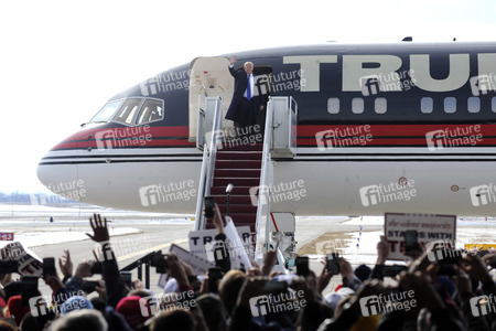 Wahlkampfrede von Donald Trump in Dubuque