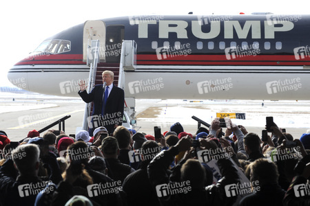 Wahlkampfrede von Donald Trump in Dubuque