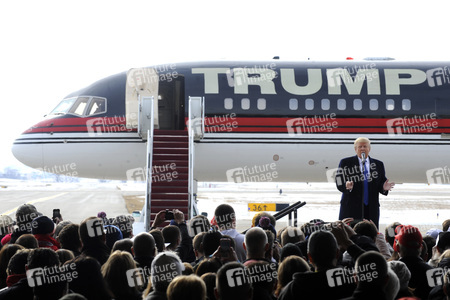 Wahlkampfrede von Donald Trump in Dubuque