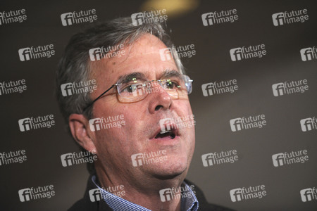 Wahlkampfrede von Jeb Bush in Davenport