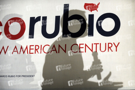 Wahlkampfrede von Marco Rubio in Davenport