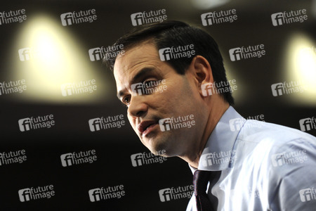 Wahlkampfrede von Marco Rubio in Davenport