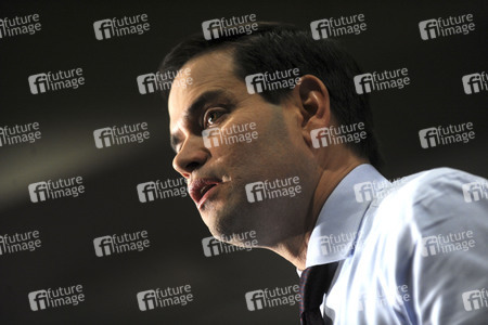 Wahlkampfrede von Marco Rubio in Davenport