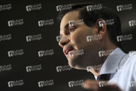Wahlkampfrede von Marco Rubio in Davenport