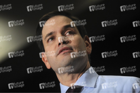 Wahlkampfrede von Marco Rubio in Davenport