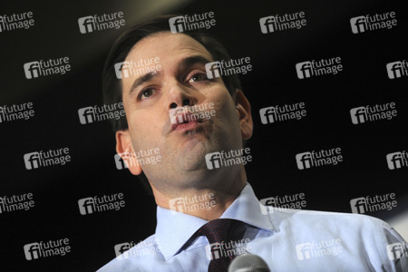 Wahlkampfrede von Marco Rubio in Davenport