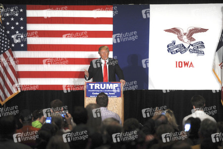 Wahlkampfrede von Donald Trump in Cedar Rapids