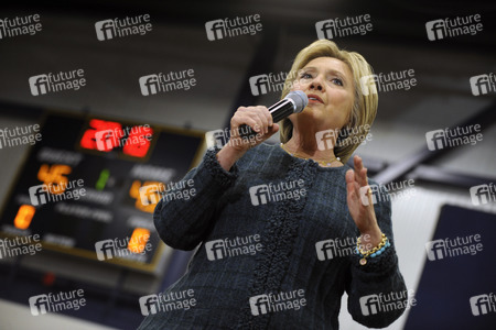 Wahlkampfrede von Hillary Clinton in Portsmouth