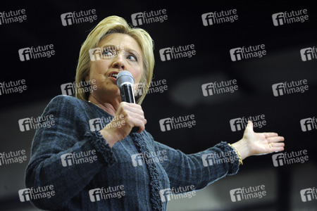 Wahlkampfrede von Hillary Clinton in Portsmouth