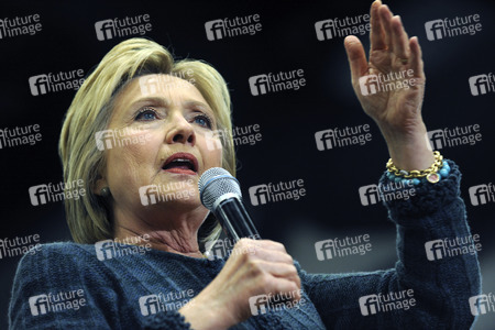 Wahlkampfrede von Hillary Clinton in Portsmouth