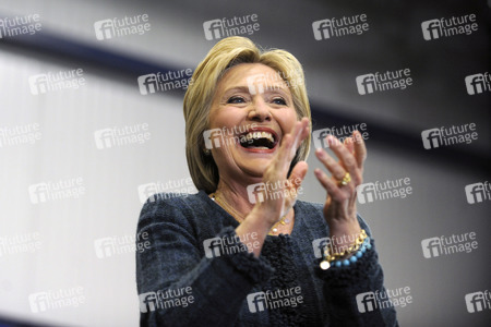 Wahlkampfrede von Hillary Clinton in Portsmouth