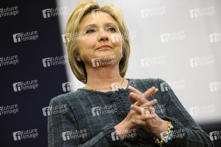 Wahlkampfrede von Hillary Clinton in Portsmouth