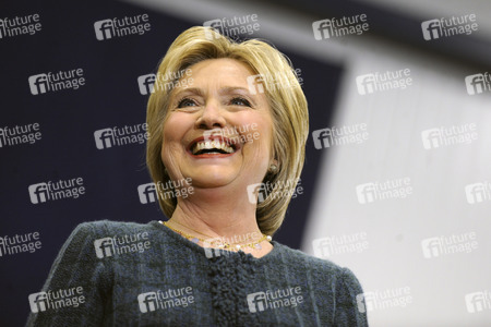 Wahlkampfrede von Hillary Clinton in Portsmouth