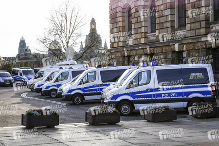 Pegida Großkundgebung in Dresden