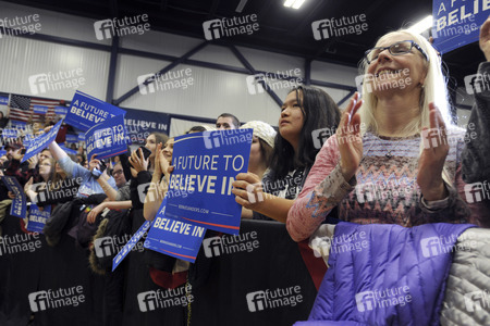 Wahlkampfrede von Bernie Sanders in Portsmouth
