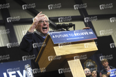 Wahlkampfrede von Bernie Sanders in Portsmouth
