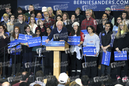 Wahlkampfrede von Bernie Sanders in Portsmouth