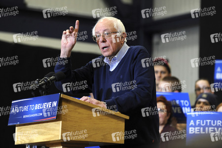 Wahlkampfrede von Bernie Sanders in Portsmouth